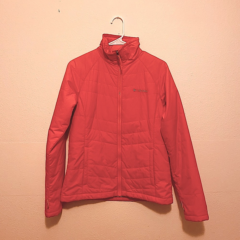 Women’s New small Omni heat Columbia jacket .